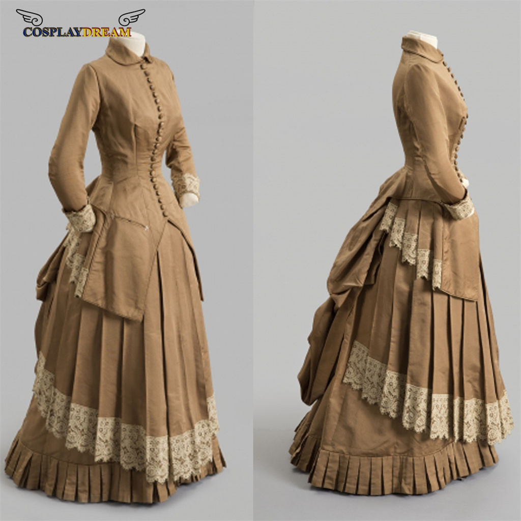 Vintage Fashion Women Dresses - Vestido de moda del siglo XIX,