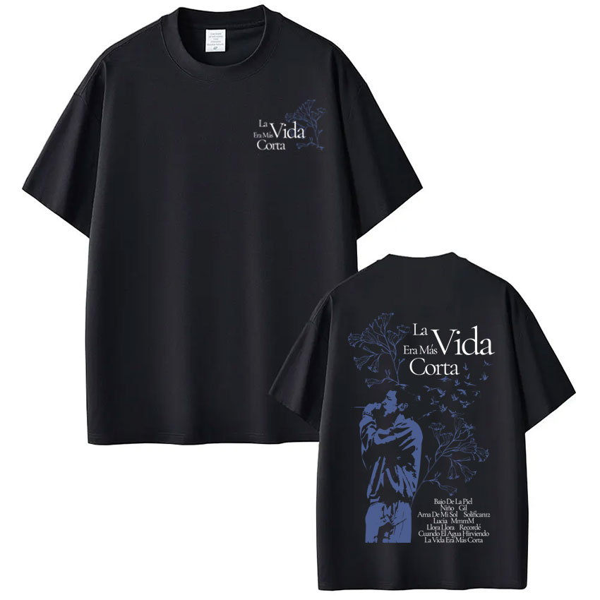 Vintage Fashion La - Camiseta con Estampado del Álbum La