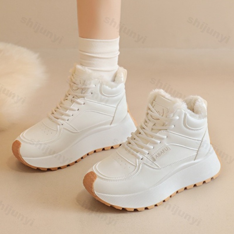 Vintage Fashion In 2025 - Botas de nieve altas de terciopelo