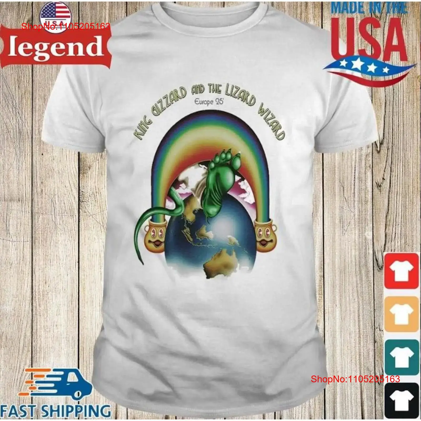 Camiseta King Gizzard The Liza - Vintage Fashion In 2025 reseña y precio