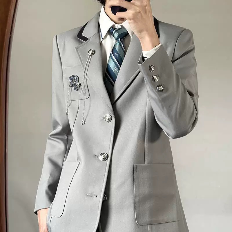 Conjunto de uniforme DK de est - Vintage Fashion Instagram reseña y precio
