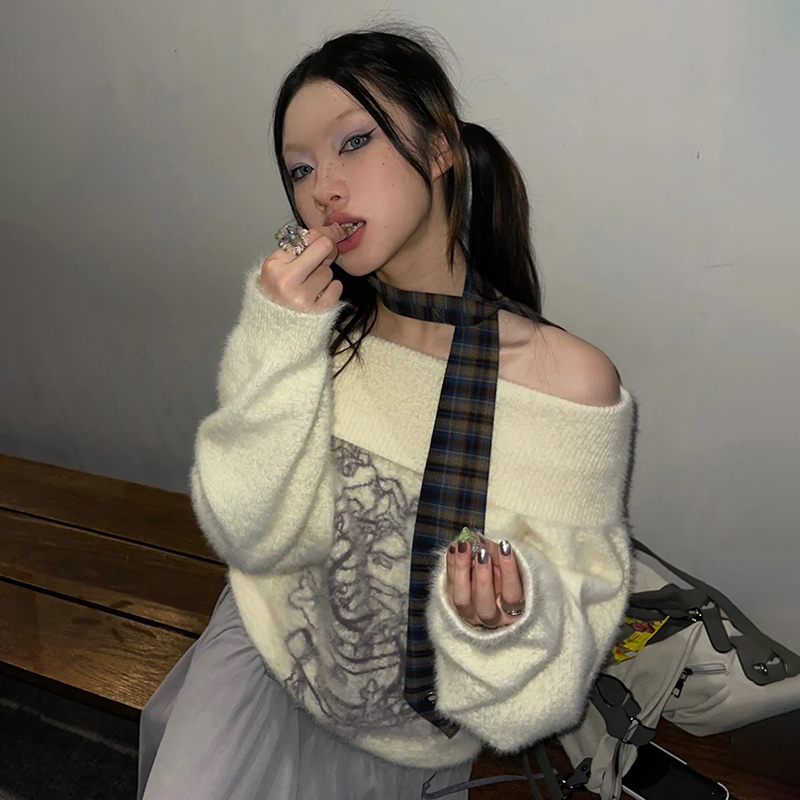 Karrram-Jersey bordado japonés - Turtleneck Knit 90S reseña y precio