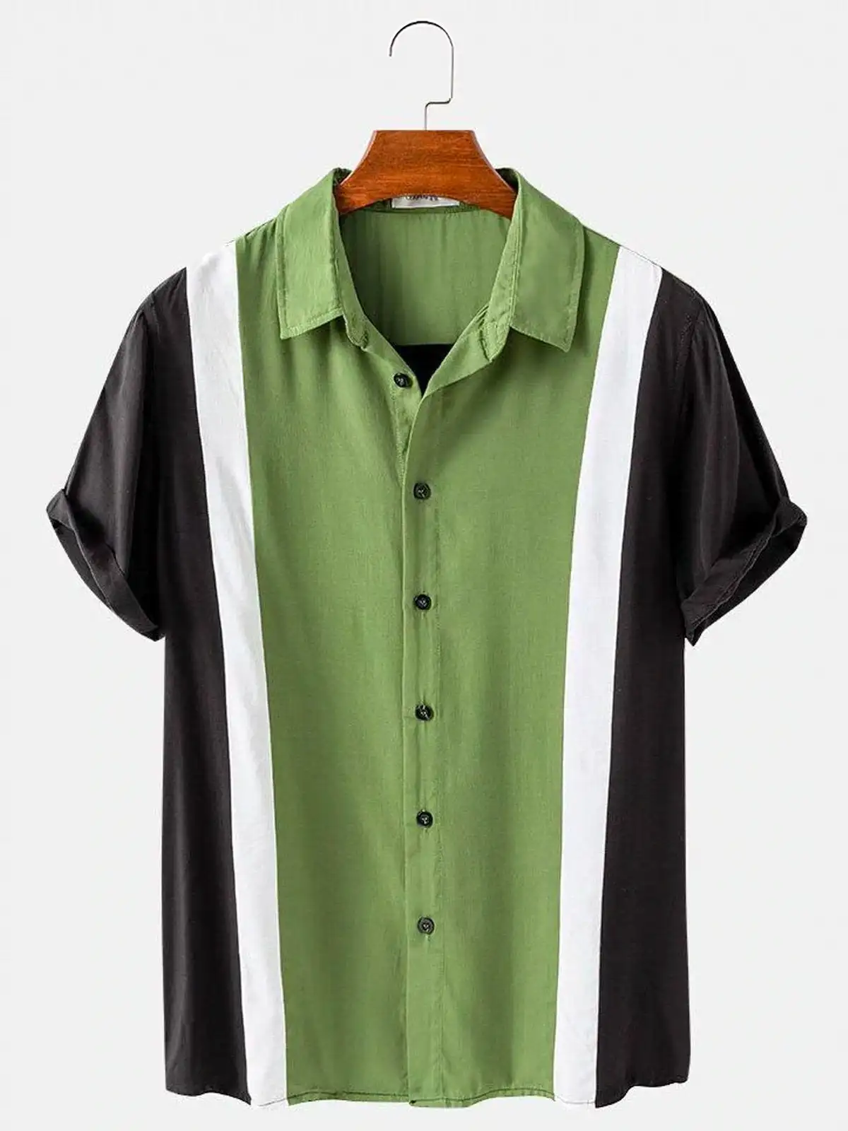 Camisa clásica dos tonos Charl - Bowling Shirt Camp reseña y precio