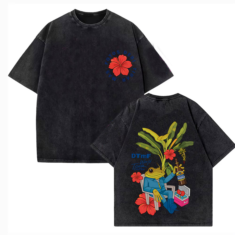 Camiseta del rapero Bad Bunny, - Vintage Fashion World reseña y precio