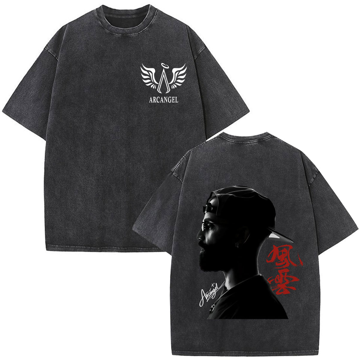 Camiseta con Estampado Arcange - Vintage Fashion La reseña y precio