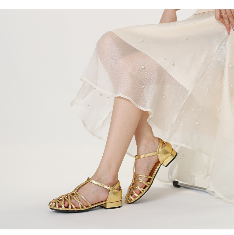 Sandalias Romanas de Talla Gra - Vintage Fashion Women Dresses reseña y precio