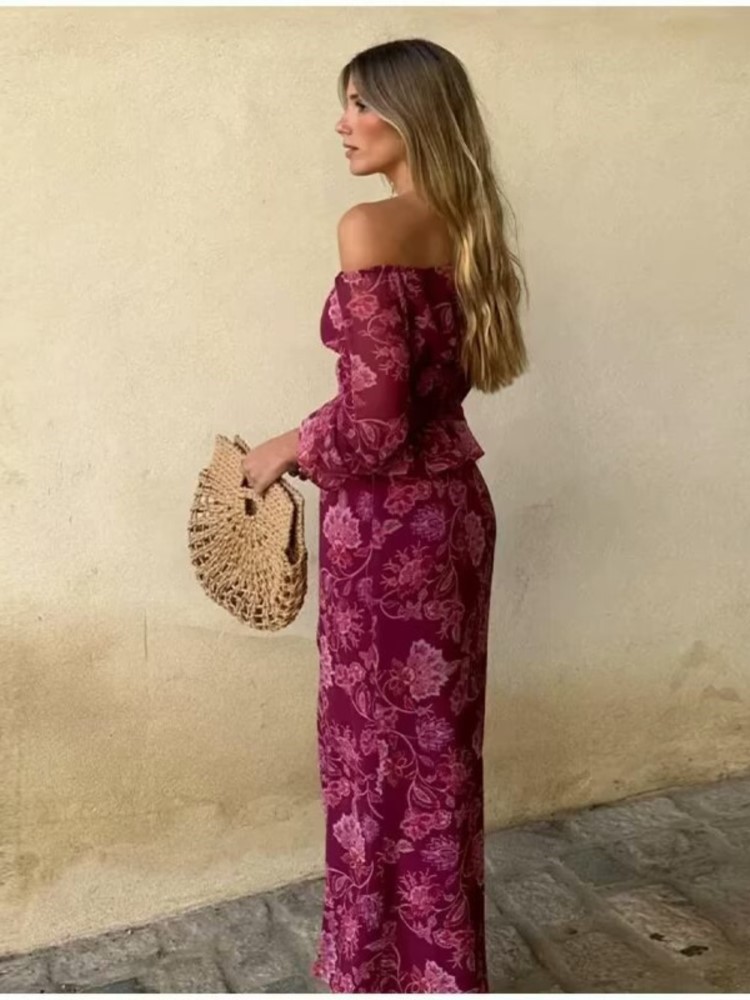 Conjunto de dos piezas con est - Vintage Fashion In 2025 reseña y precio