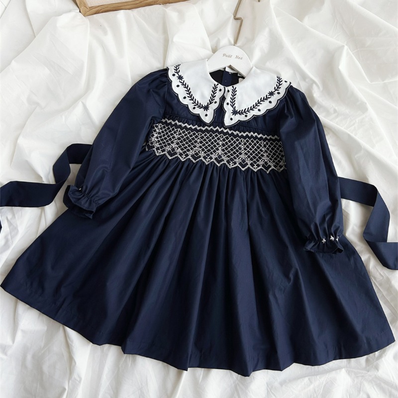 Vestido Vintage Azul Oscuro Bo - Vintage Fashion La reseña y precio