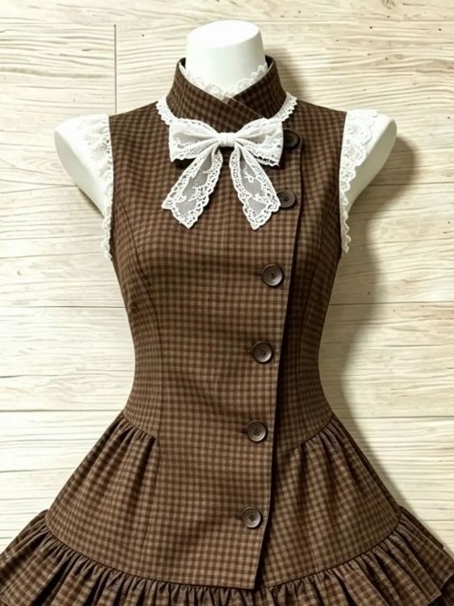 Vestidos Himekaji Vintage Y2k, - Turtleneck Knit 90S reseña y precio