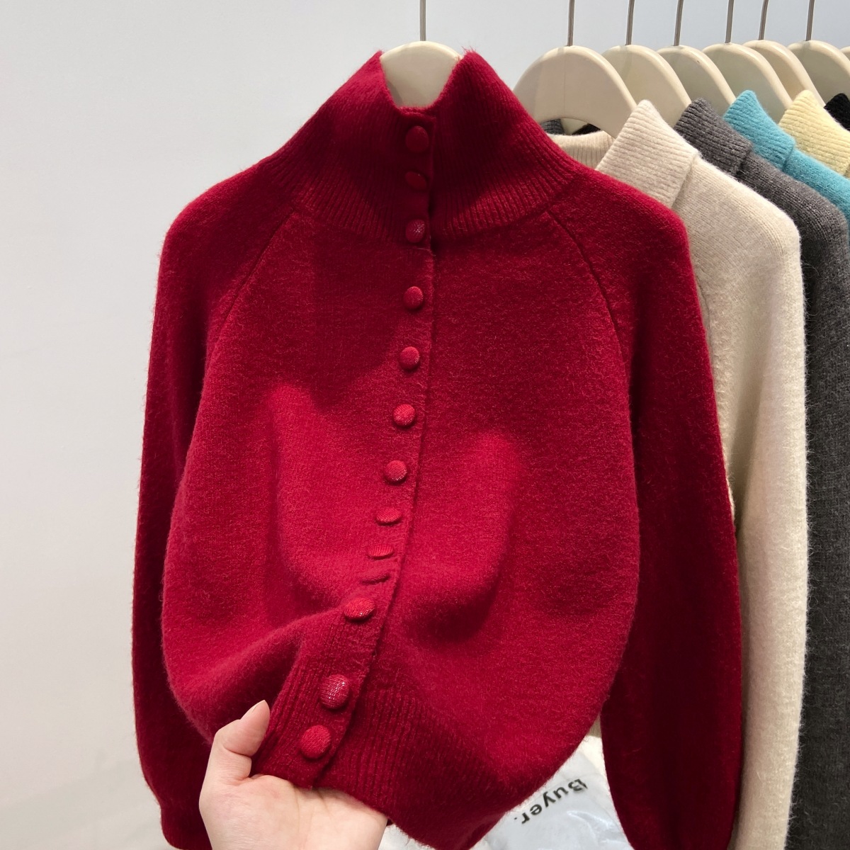 Nuevo Suéter de Punto para Muj - Turtleneck Knit 90S reseña y precio