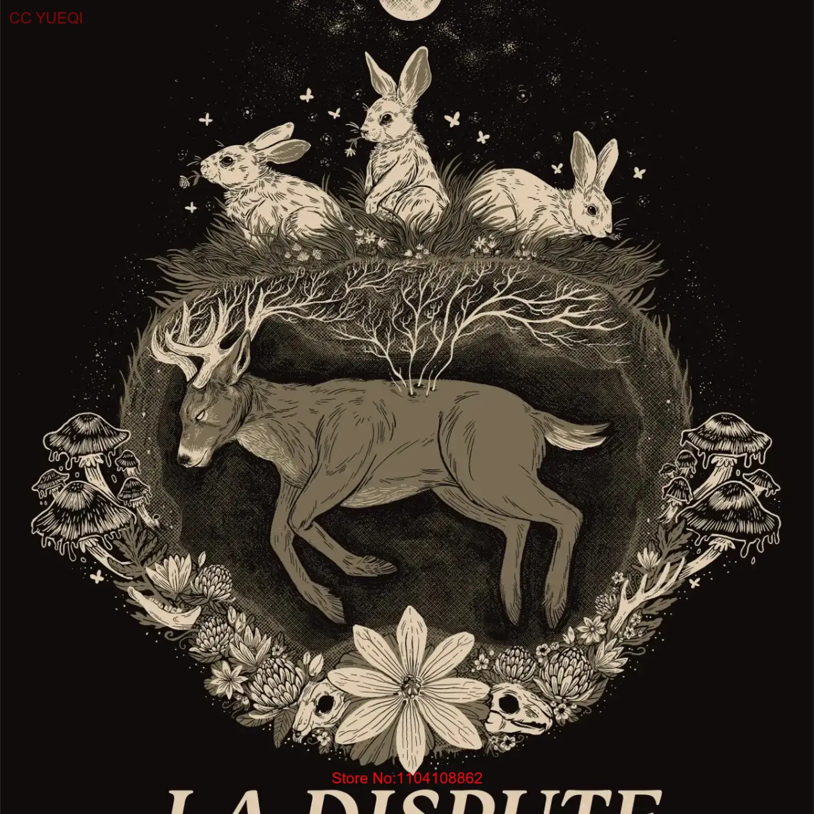Camiseta negra La Dispute de a - Vintage Fashion La reseña y precio
