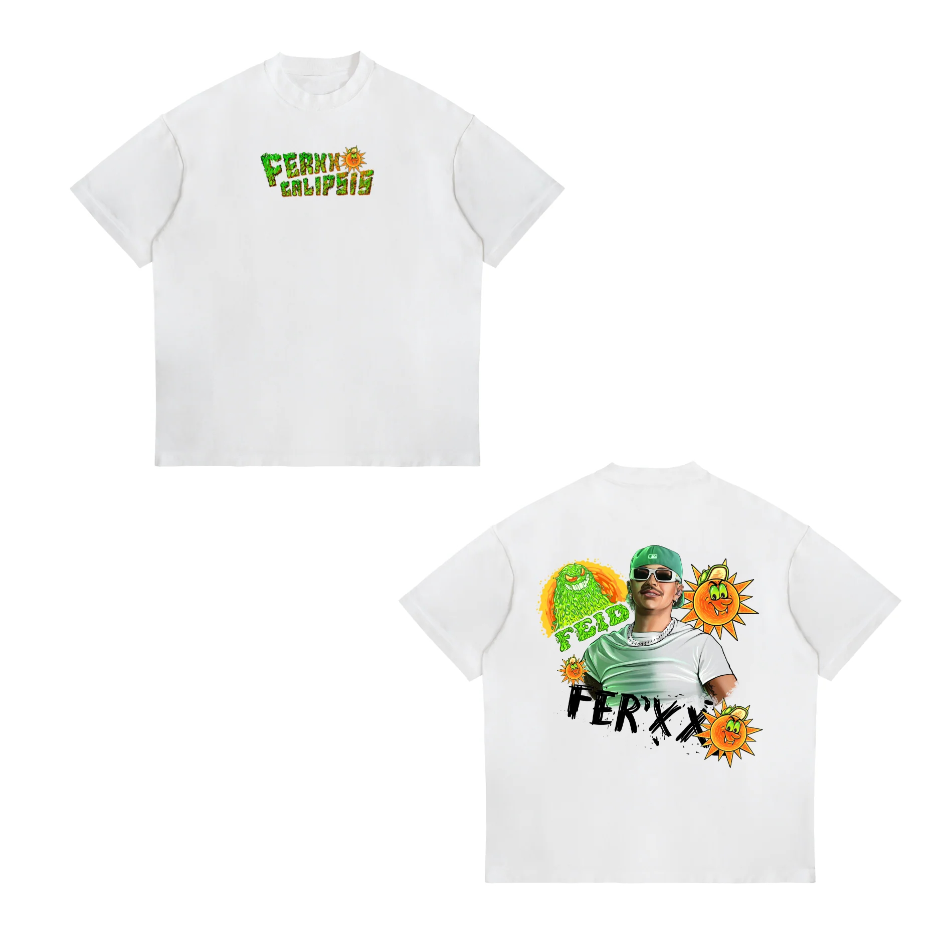 Camiseta Feid Ferxxo No Le Tem - Vintage Fashion La reseña y precio