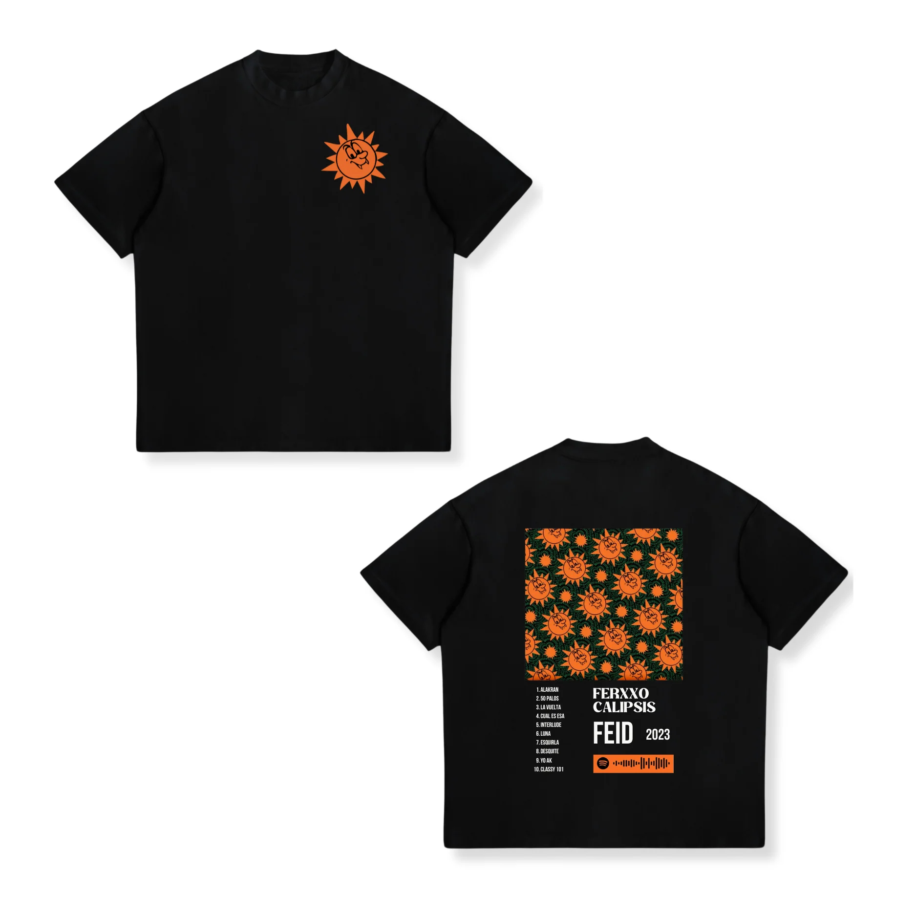 Camiseta Feid Ferxxo No Le Tem - Vintage Fashion La reseña y precio